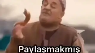 Aşk bir simiti paylaşmakmış :d