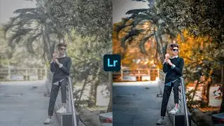 Moody orange tricks in lightroom | Lightroom free presets | Best color effect android app