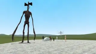 SIREN HEAD VS AMONG US CREATURES!! Garrys Mod Sand Box