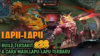 KETIKA EXP LANE KU PEGANG, BUILD TERSAKIT LAPU-LAPU 2023, CARA MAIN LAPU-LAPU | FixTube