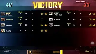 PUBG Gaming || 4 VS 4 Team Death Match || Victory || Noob Gameplay || 2020