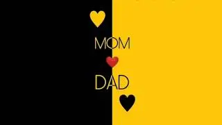 A short poem on Mom Dad ❤
