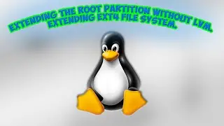 Extending the Root Partition without LVM. Extending EXT4 file system.