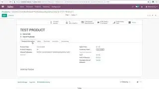 Odoo V12   Internal Reference Field