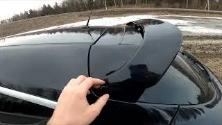 Поставил спойлер от Egoist-Tuning на Opel Astra GTC