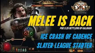 [POE 3.25] Ice Crash of Cadence Slayer League Starter - Extremely Low Budget