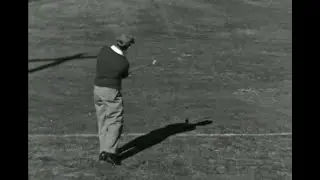 Gene Littler / Beautiful Pitch Shot and Putt w/ Slow Motion (1962)