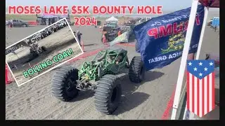 $5k Bounty Hole Mud Bog 2024, Massive Trucks Sending It!