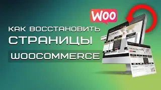 Интернет-магазин на WordPress БЕСПЛАТНО | Как восстановить страницы Woocommerce