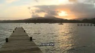 Beautiful Sunset | Cumbria | England | Fremantle stock footage |  E16R61 001