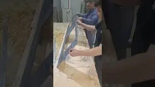 деталь будущей раковины с двумя чашами