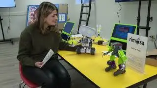 RICM helping students at North Kingstown Technology Camp