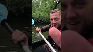 Коллективный сплав на байдарках по реке Нара