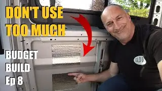 Sound Deadening a Campervan, The Right Way - Budget Build Ep 8