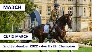 Cupid March - 4yo Burghley Young Event Horse Champion