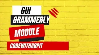 Python TextBlob Module Like Grammarly | CodeWithArpit