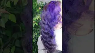 Голливудская волна холодным способом #уходзаволосами #волосы