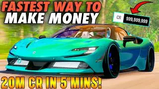 The *FASTEST* Way To Make MONEY In Forza Horizon 5 FOR BEGINNERS! 🔥