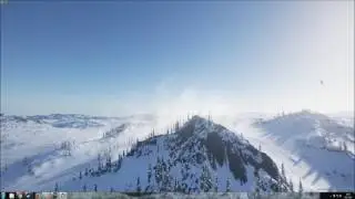 particle snow
