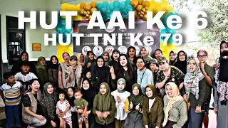 Perayaan HUT AAI Ke - 6 dan TNI Ke - 79 di BRIGIF 1 Jayasakti Jakarta 🇮🇩
