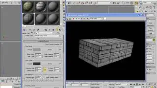 3dsmax.  Урок 389. Карта текстур TILES плитки