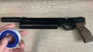 Пистолет Корсар. Убираем сифон из под гужона паразитки.