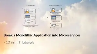 Break a Monolithic Application into Microservices
