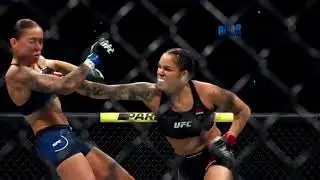 Amanda Nunes's right hand for 2 minutes (crazy power)