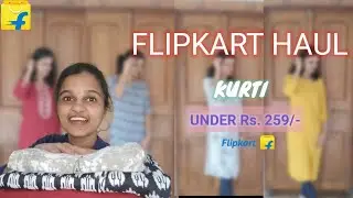 Flipkart haul||kurti || under Rs. 259/-||😳 #youtube #flipkarthaul