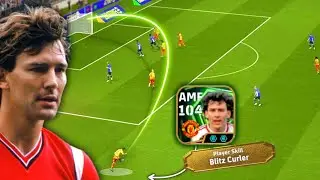 Bryan Robson’s Blitz Curler review in eFootball 2026 mobile + Visionary pass 