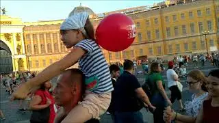 29.07.2018. День ВМФ. Дворцовая площадь. Хор Турецкого