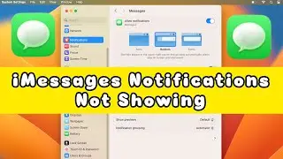 How to Fix iMessage Notifications Not Showing on Mac