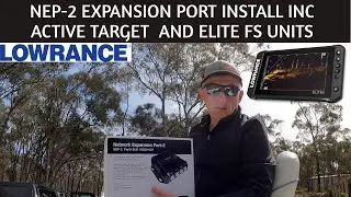 How to install Lowrance NEP-2 Expansion Unit. With Elite FS  and Lowrance Active Target Network.