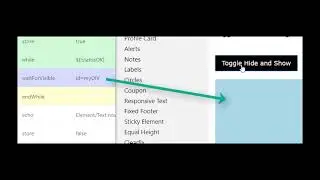 WaitForNOTVisible (RPA Software and Selenium IDE command)