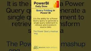 Query Folding in Power BI | PowerBI Desktop | #powerbi #powerbipro