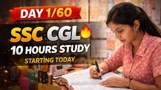 Day 1/60 Study Challenge 💪 | 10+ Hours Study Vlog 📚 | Study With Me