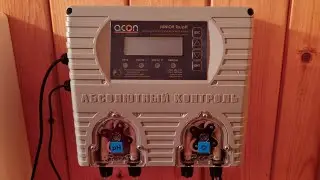 Станция Акон для очистки воды в каркасном бассейне! Станция дозирования химреагентов Acon