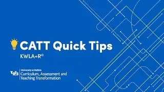 CATT Quick Tips: KWLA+R©