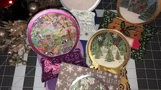 Anna Griffin Snow Globe Easel Dies #annagriffin