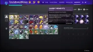 Destiny 2 gambit memento drop from 3rd game AGAIN