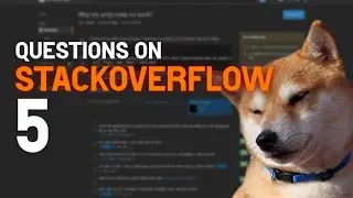 Questions on StackOverflow 5