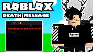 Roblox Studio Model - CHAT DEATH MESSAGE