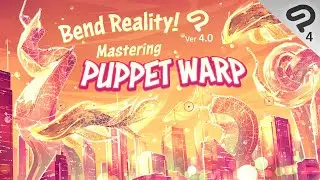 Bend Reality Easily! Mastering PUPPET WARP in 7 minutes in Clip Studio Paint 4