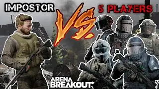 ‼️ Así derrota un IMPOSTOR a un TEAM DE 5‼️|| Arena Breakout (Gameplay Español) JackkaTM