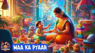 Maa Ka Pyaar Heartwarming Hindi Rhymes | Little Legends
