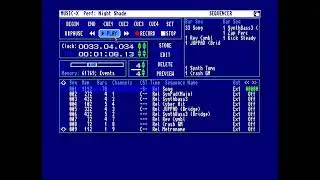 Music-X Amiga Korg X5D Demo 1 | Night Shade