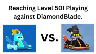 Smash Karts - Reaching Level 50 ft. DiamondBlade - shadowboiiii