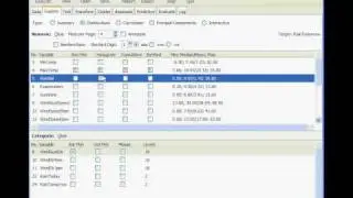 Rattle R Gui  Distributions charts