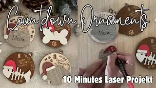 Paw-sitively Adorable Countdown Ornaments for Pets