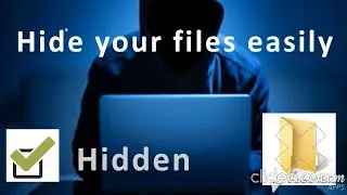 How to hide files and folders in windows 10? hide your files like a pro... by Upgraded you